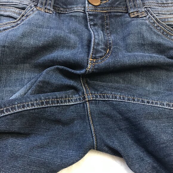 Democracy Ab Technology Skinny Jeans Women's Size 6 Dark Wash Cotton Rayon Denim - Picture 8 of 10